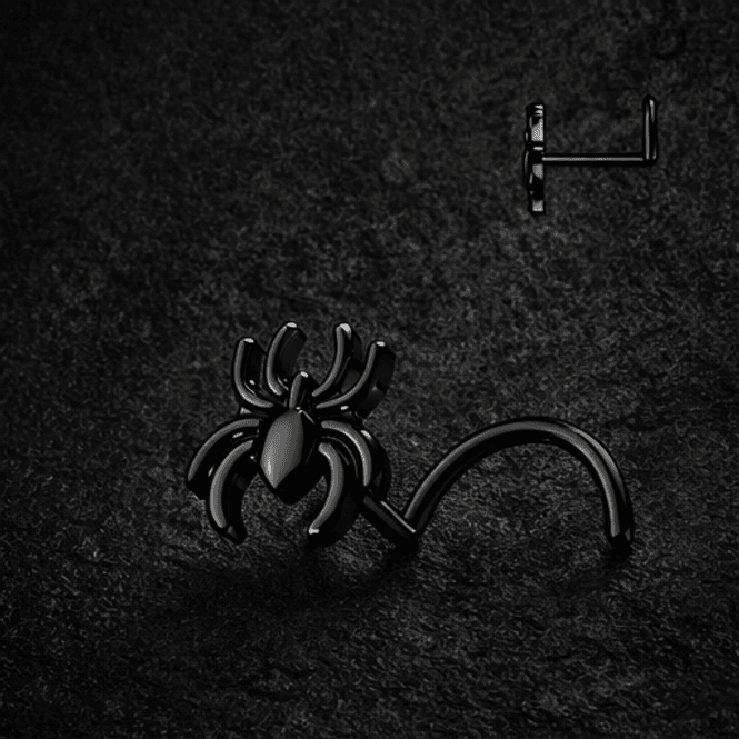 Hovedbillede Widow Spider Nose screw Black