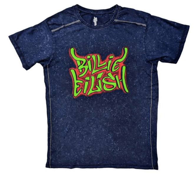 Hoofdbeeld Billie Eilish  T-Shirt: ...