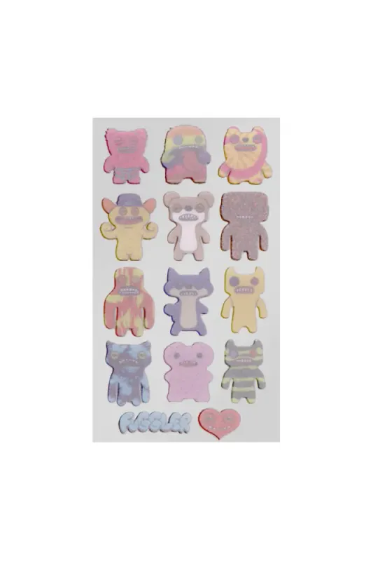 Fuggler Fuzzy Sticker 