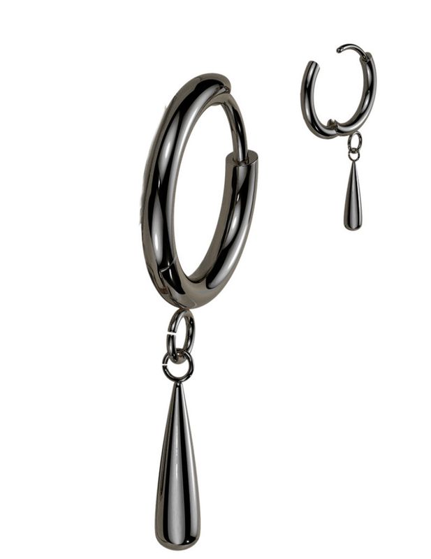 Tear of Eve Hoop Black