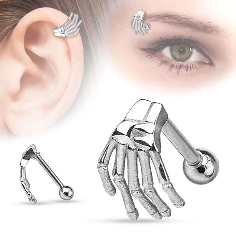 Skeleton Hand Barbell 