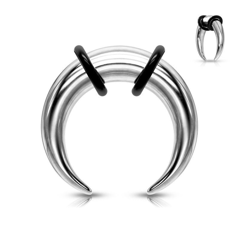 Silas Steel Crescent Taper 