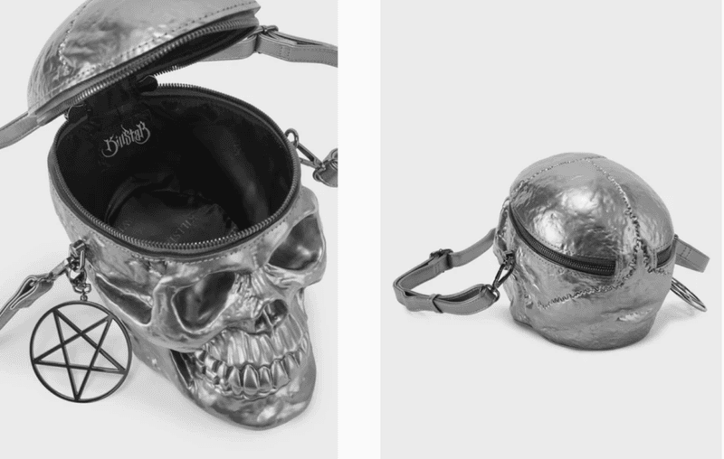 Grave Digger Handbag [Gunmetal]