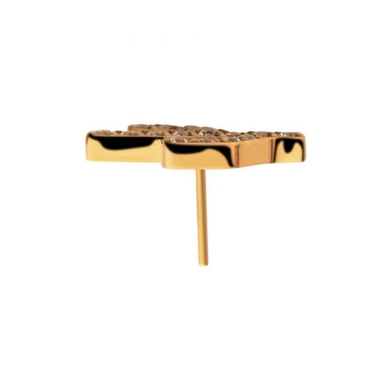 Cactus Push-fit 24K Gold Clear