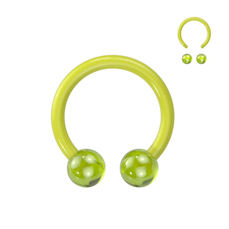 8mm Acrylic Flexible Circular Barbell 