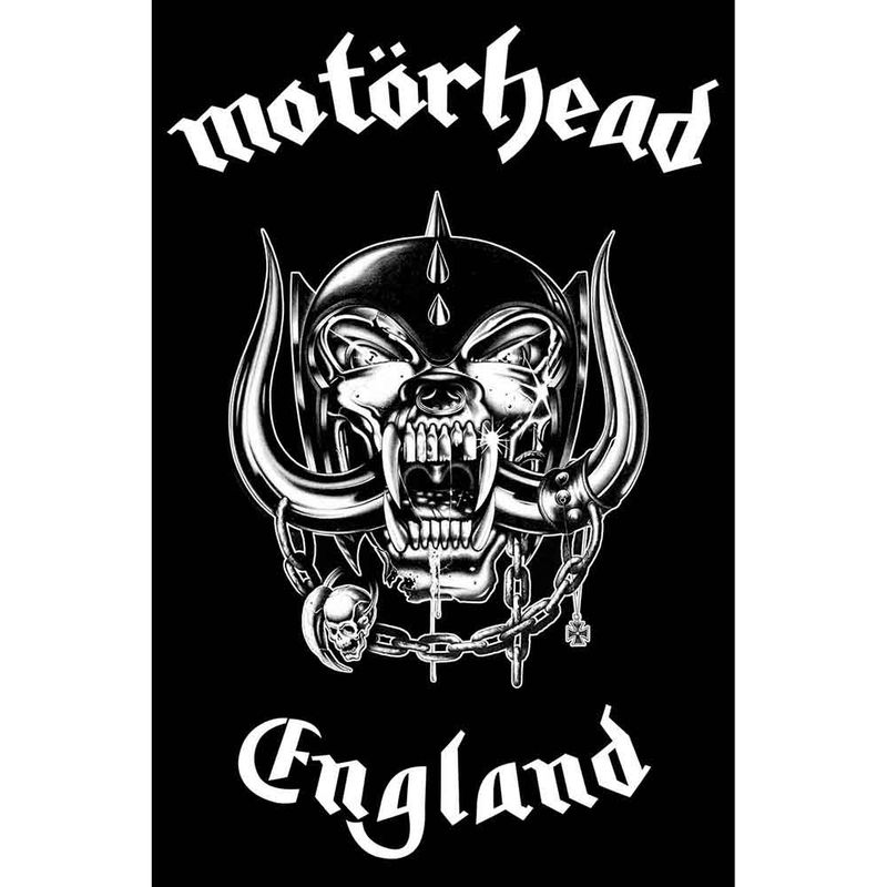 Motörhead Textile Poster: England