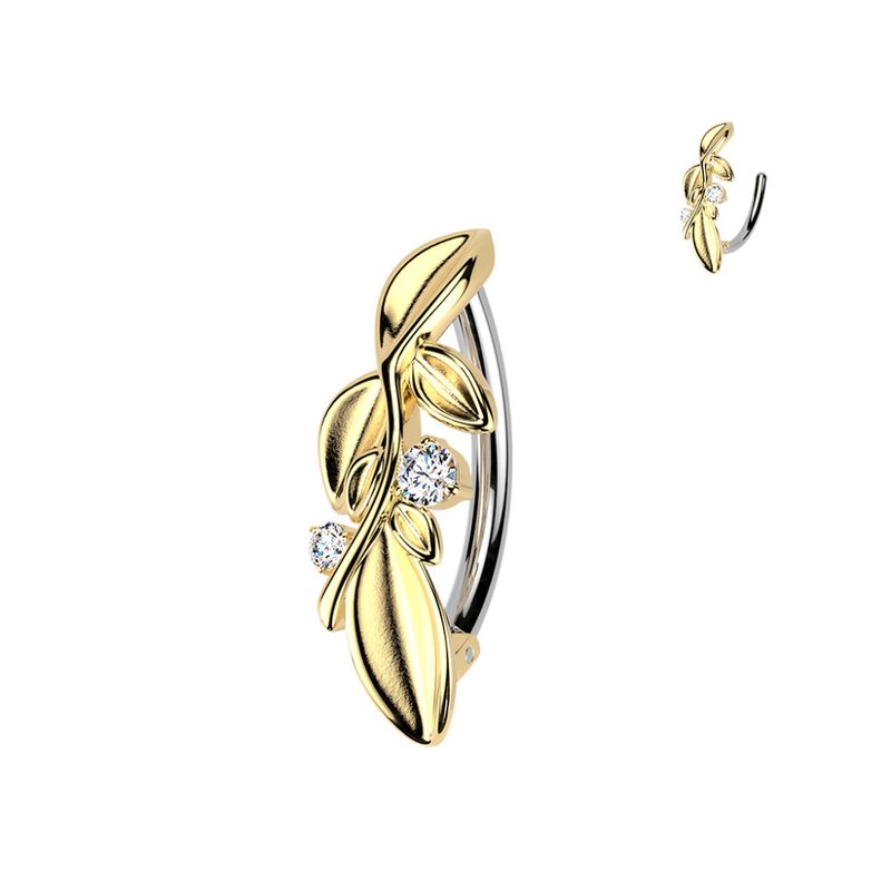 Sylvia Mali Belly Ring Gold