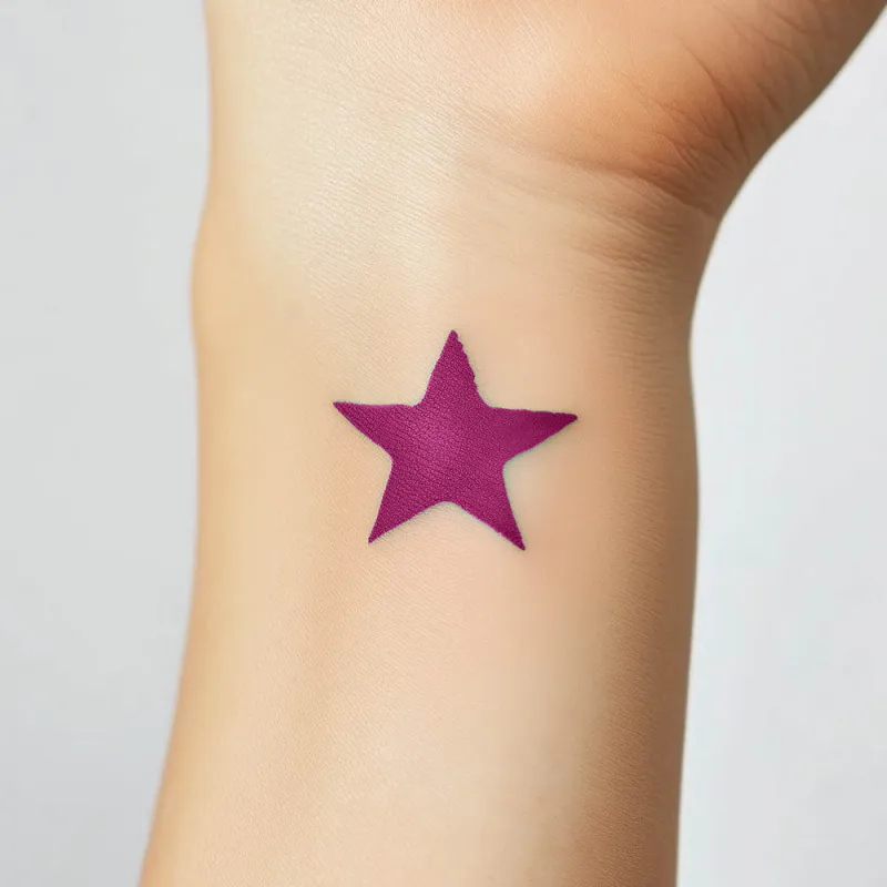 Semi Tattoo Pen Purple