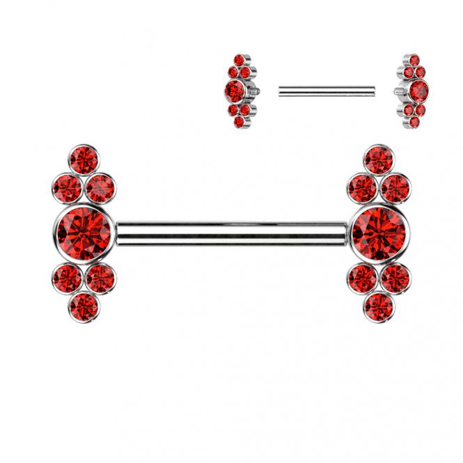 Huvudbild Alva Nipple Bar Red
