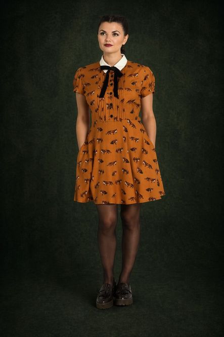 Hovedbilde Vixey Fox Dress Orange