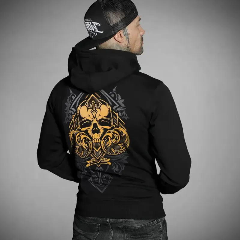 Ace of Skull Zipped Jacket