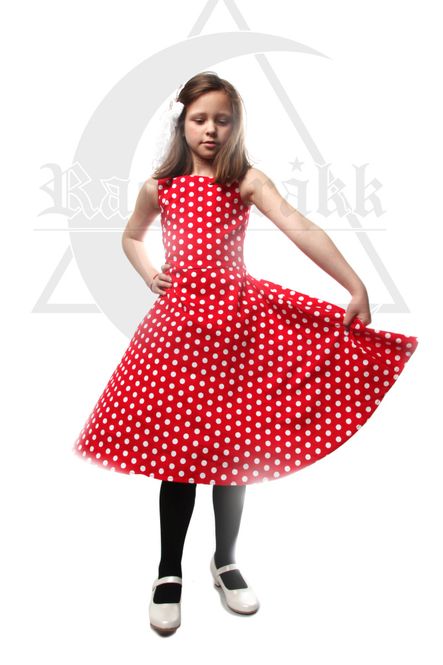 Main Image June Polka Kid Dress 