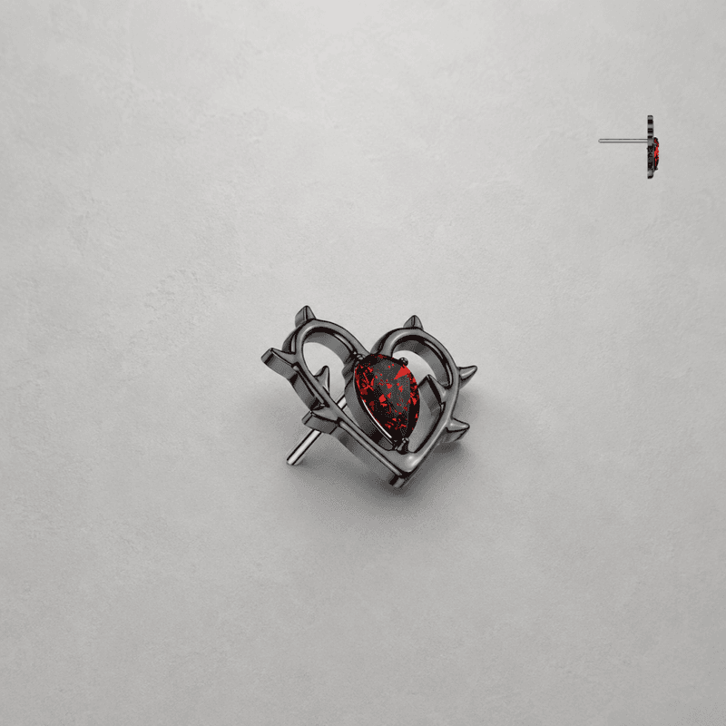 Heart of Thorns Push-fit Clear