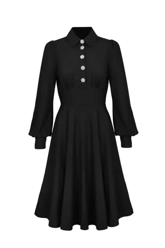 Mia Dress Retro Red