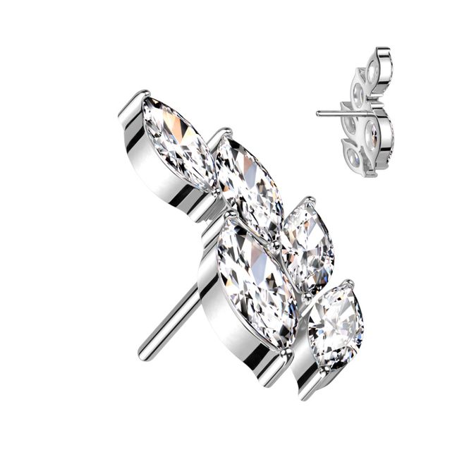 Hovedbillede Danielle Leaf Bent Push-fit ...